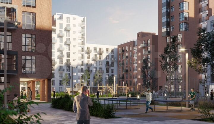 1-к. квартира, 46,6 м², 2/11 эт.