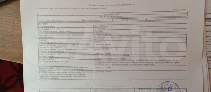 Участок 5,8 га (СНТ, ДНП)