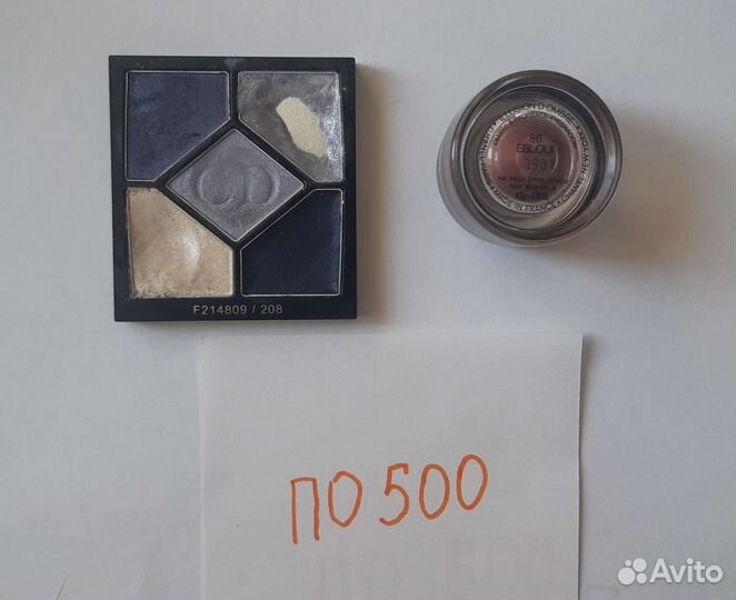 Тени и румяна Dior,Chanel