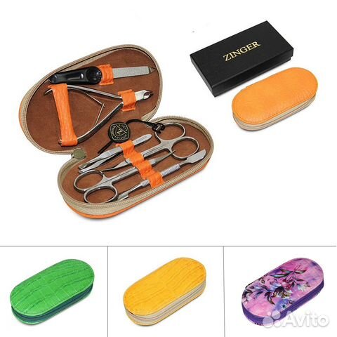 Zinger, Маникюрный набор №7104 из 6 предметов