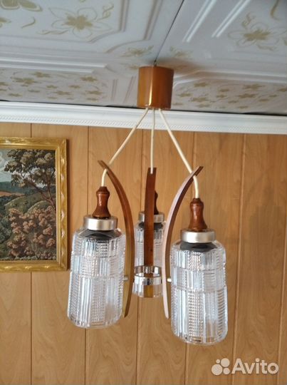 Хрустальная люстра СССР