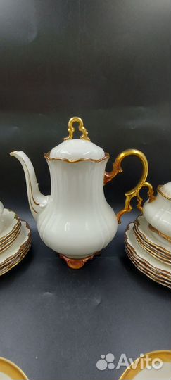 Антикварный Сервиз чайный hackefors редкий