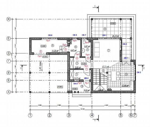 Коттедж 170 м² на участке 8,4 сот.
