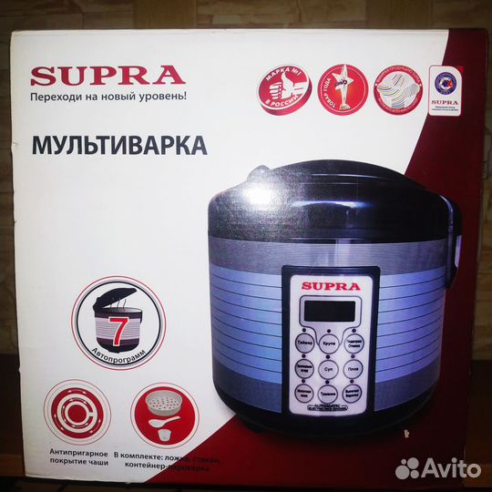 Новая мультиварка Supra 5л