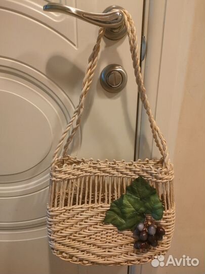 Новая плетёная сумка