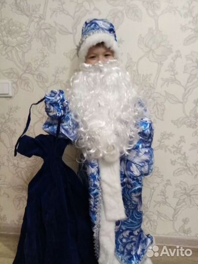 Костюм деда мороза детский (Прокат)