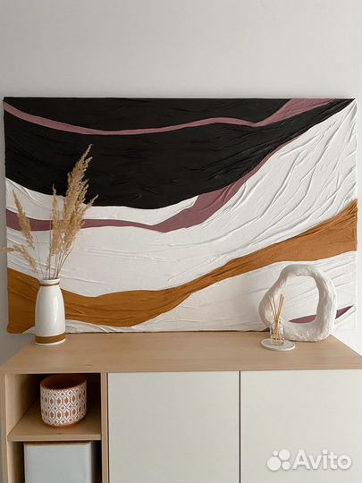 Современные текстурные картины для интерьера