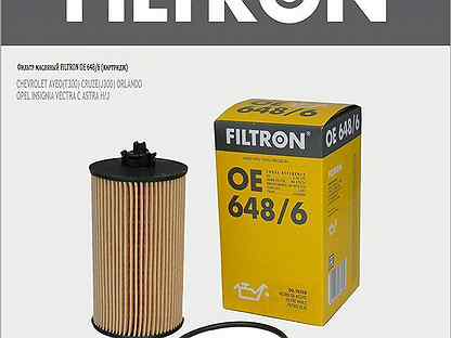 Фильтр масляный Filtron OE6486