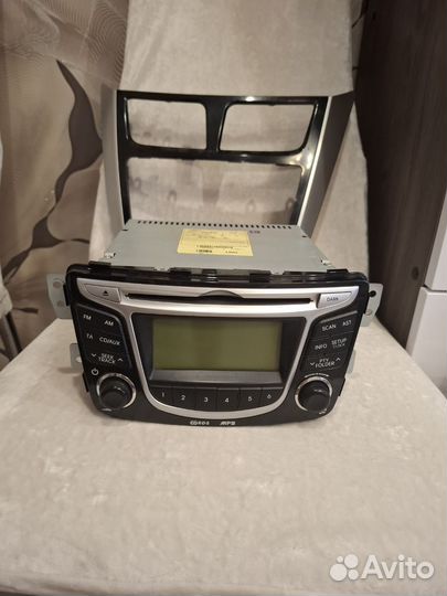 Магнитола hyundai solaris 1