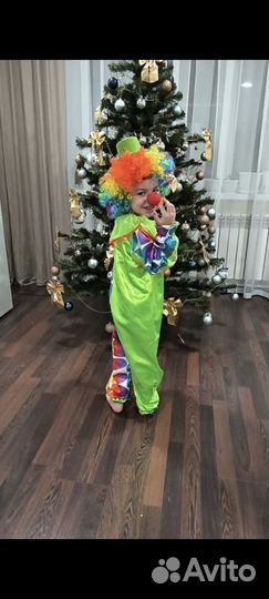 Новогодний костюм клоуна