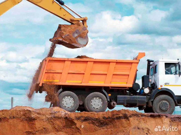 Песок \ Земля намывной оптом от трех кубов