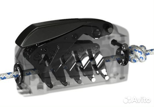 Стопор клавишный D2 тройной под трос 8-10 мм 10243