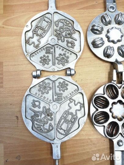 Форма для выпечки печенья и орешницы СССР