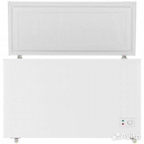 Морозильный ларь с глухой крышкой Бирюса 285KX