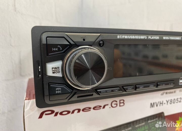 Магнитола Pioneer MVH-y8052mbt новая