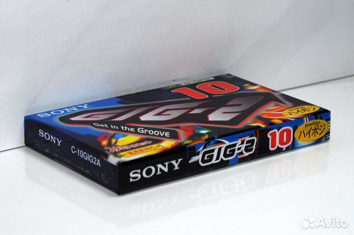 Аудиокассеты sony GIG-2 10 japan market (6083)
