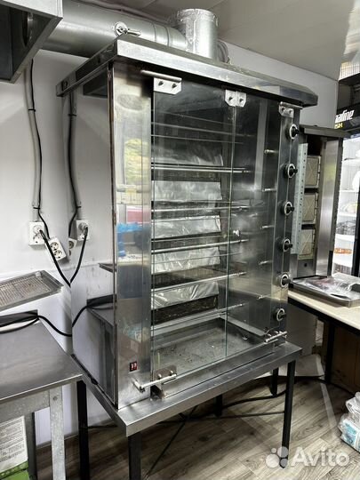 Гриль для кур газовый