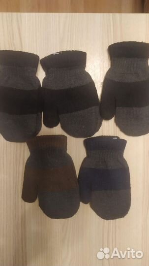 Варежки для мальчика осень