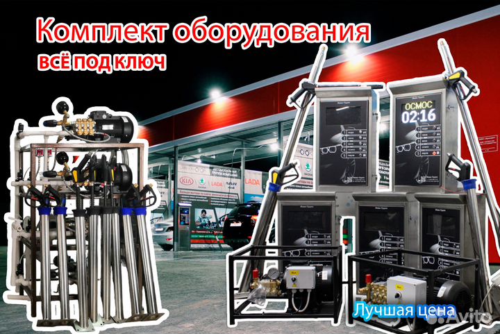 Мойка самообслуживания PRO 223