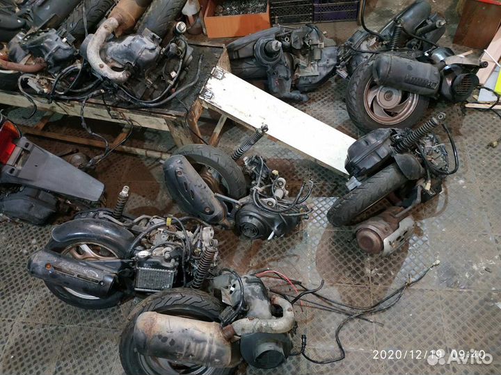 Мотор на Honda Dio 34