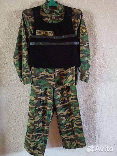 Комуфляжный костюм детский