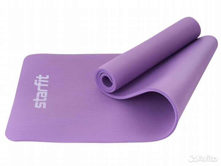 Коврик для йоги и фитнеса Starfit NBR 1x183x61 см