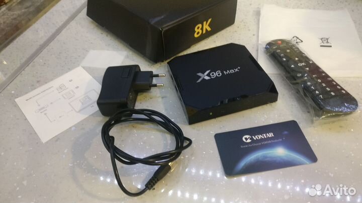 Android TV приставка X96Max+ (Max plus),Аэромышь