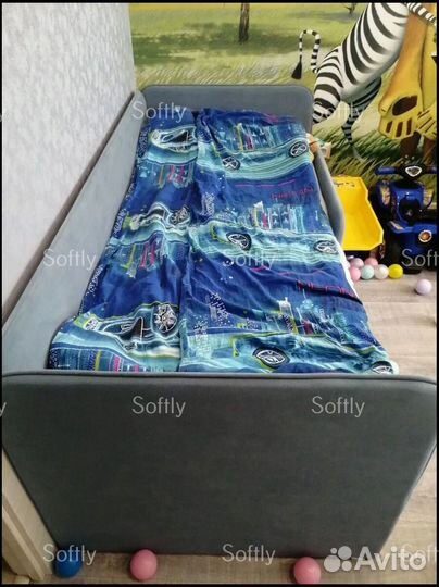 Детская кровать угловая