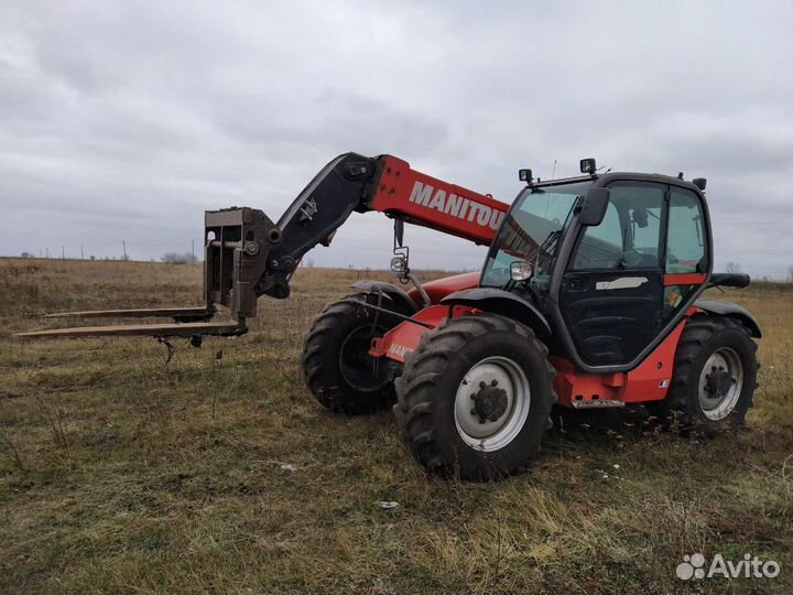 Услуги телескопического погрузчика маниту