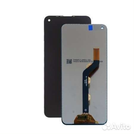 Дисплей для Tecno Camon 15 Черный