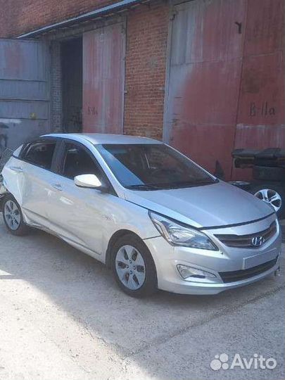 В разборе Hyundai Solaris 1 RB 1.4 МКПП 2015г