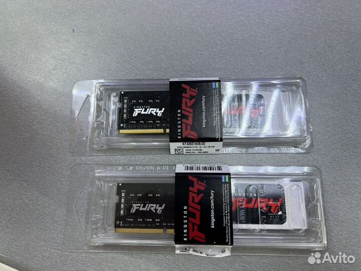 Kingston Fury Impact 2x8gb SoDimm KF426S15IBK2/16