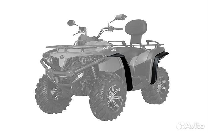 Комплект расширителей арок на cfmoto X5 H.O. / X6