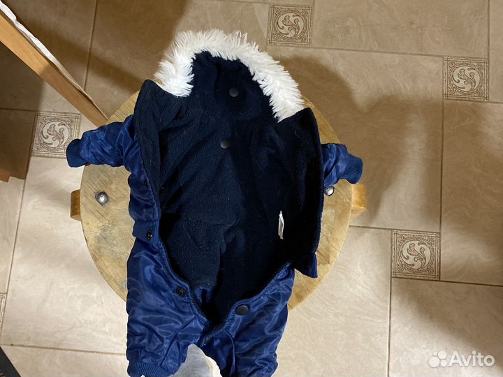Зимний комбенизон для собак мелких пород