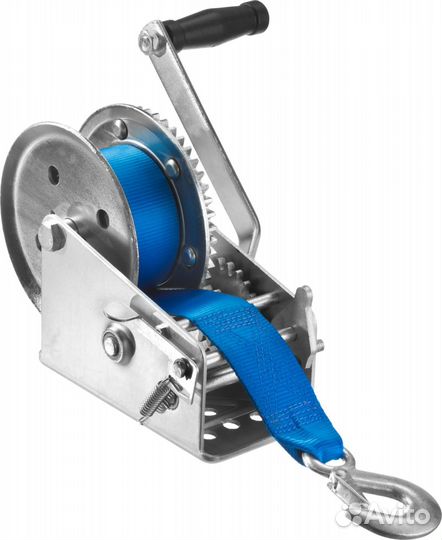 Лебедка ручная барабанная зубр Профессионал, тя