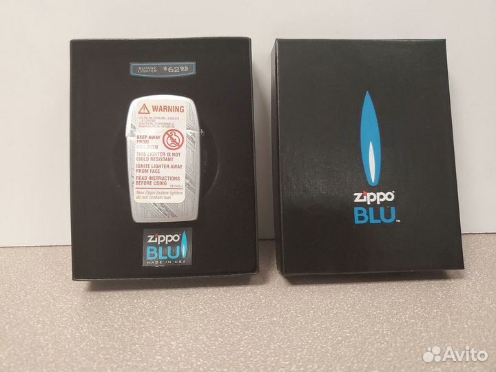 Газовая Зажигалка Zippo Blu 30029 Chrome Pathways