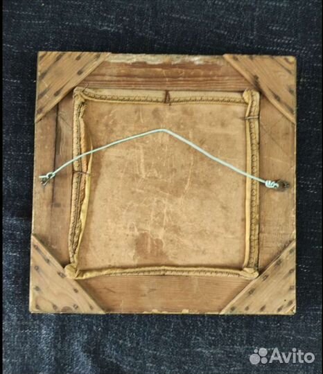 Картина гобелен старая