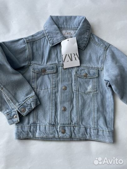 Джинсовая куртка детская
