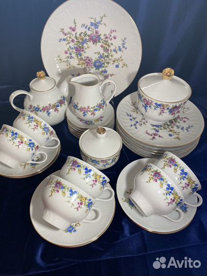 Сервиз Henneberg Porzellan 1777 Германия ГДР