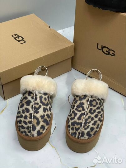 Тапочки UGG Funkette На Резинке Размеры 36-40