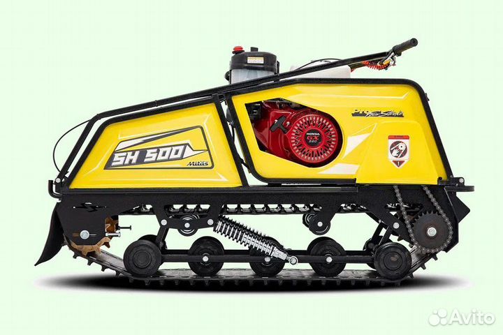 Мотобуксировщик Sharmax S500 Honda GX 390 (P)