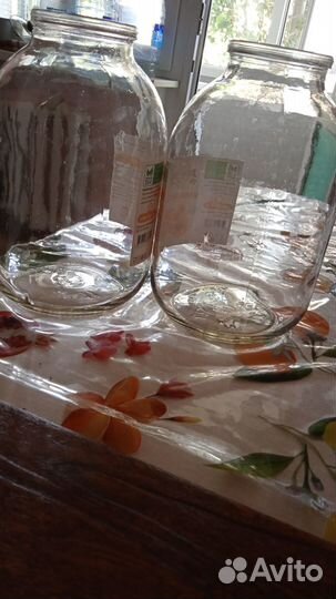 Трёх литровые банки