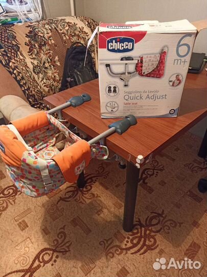 Стульчик для кормления chicco, подвесной