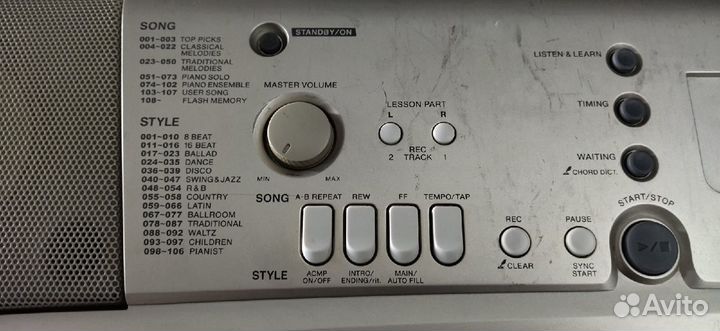 Синтезатор yamaha PSR R 300