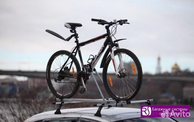 Велосипедное крепление на крышу