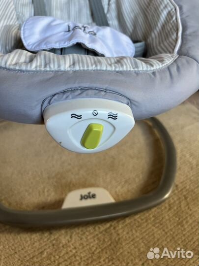 Детские электронные качели для новорожденных Joie
