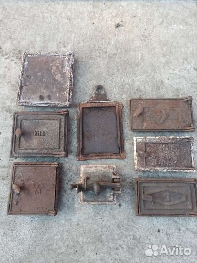 Дверца чугунная для печки: