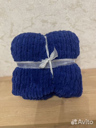 Плед из alize puffy