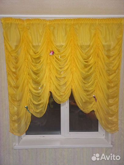 Шторы готовые для кухни