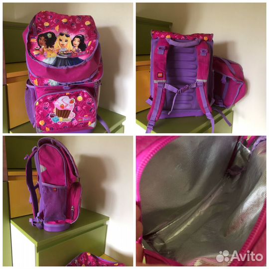 Рюкзак школьный Lego и Barbie